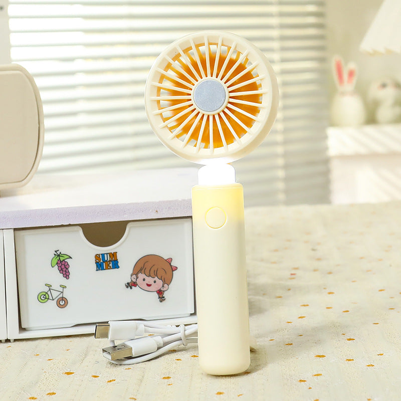 Women Portable USB Lamp Fan with Innovative Design Stornfield