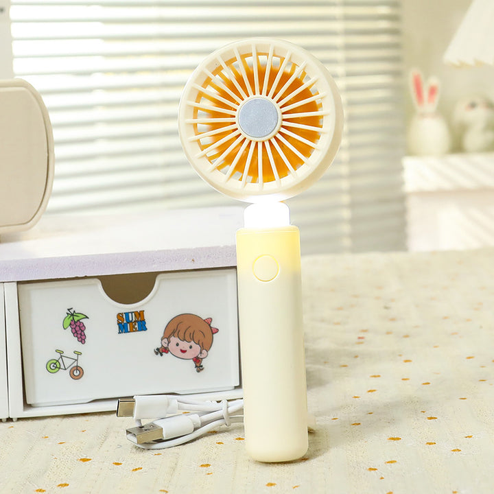 Women Portable USB Lamp Fan with Innovative Design Stornfield
