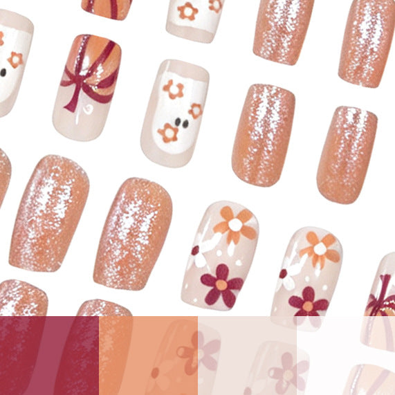 Festive Autumn-Themed Nail Art Set Stornfield