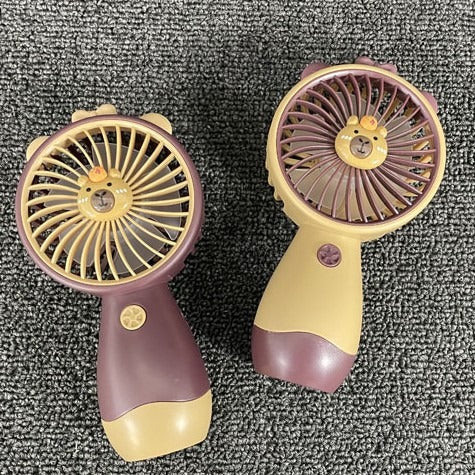 Unisex Portable Mini Hand Fan with Ergonomic Grip and USB Charging Function Stornfield