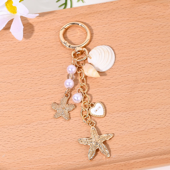 Keychain with Maritime Star Motif Stornfield