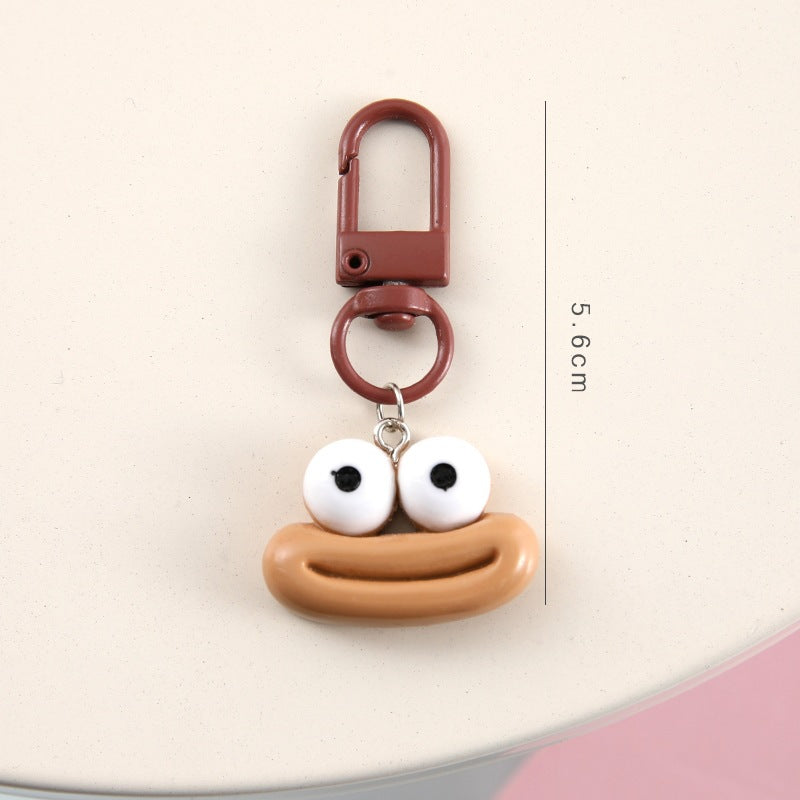Playful keychain with cute cartoon motif Stornfield