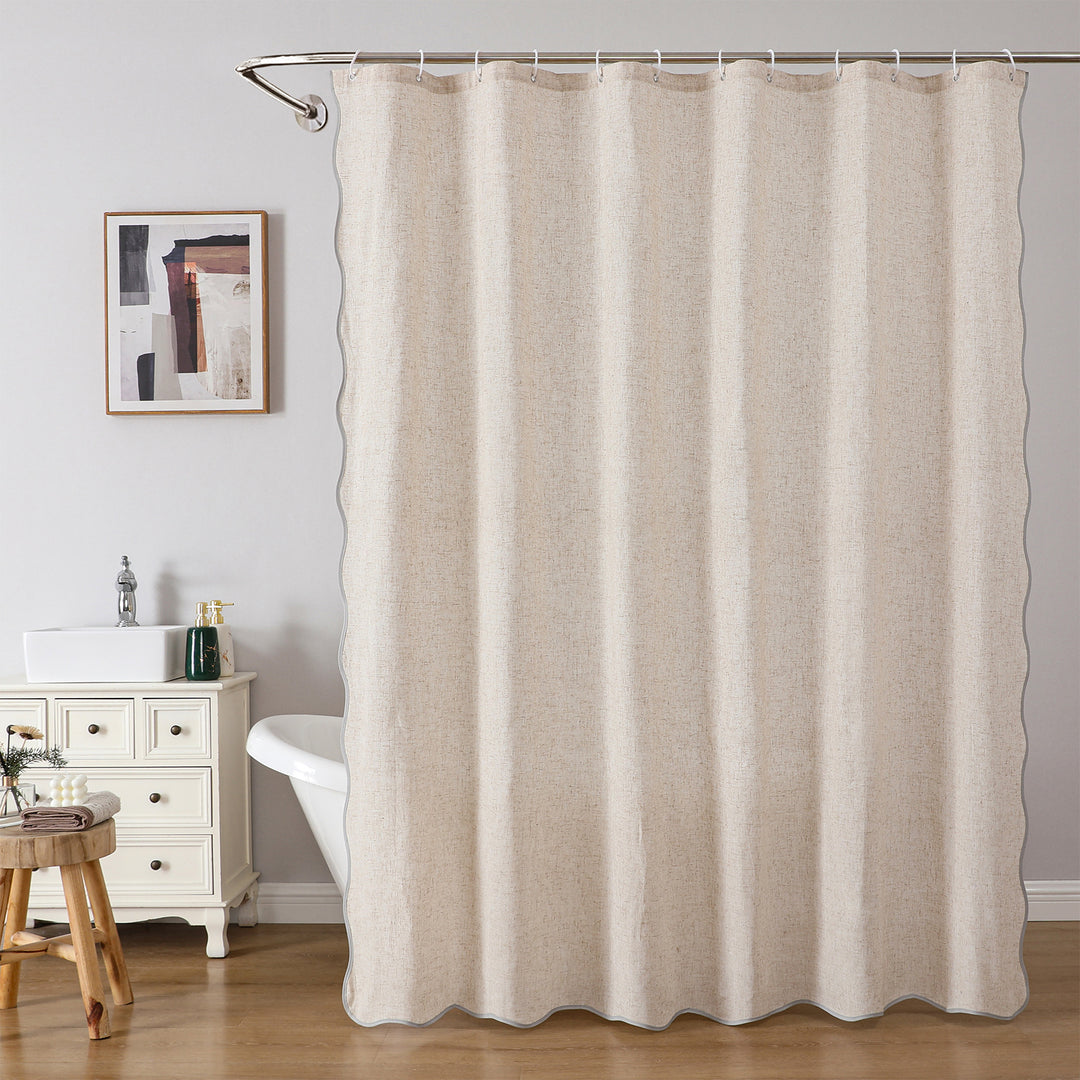 Modern Minimalist Shower Curtain Stornfield