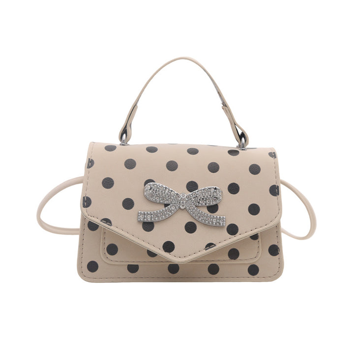 WoElegant Polka Dot Handheld Satchel Bag Stornfield