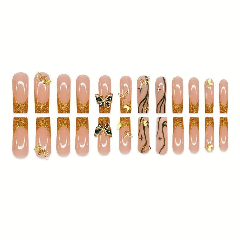 Decorative 3D Butterfly Nail Art Extensions Stornfield