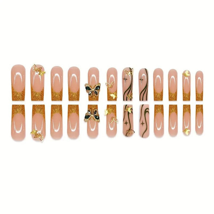 Decorative 3D Butterfly Nail Art Extensions Stornfield