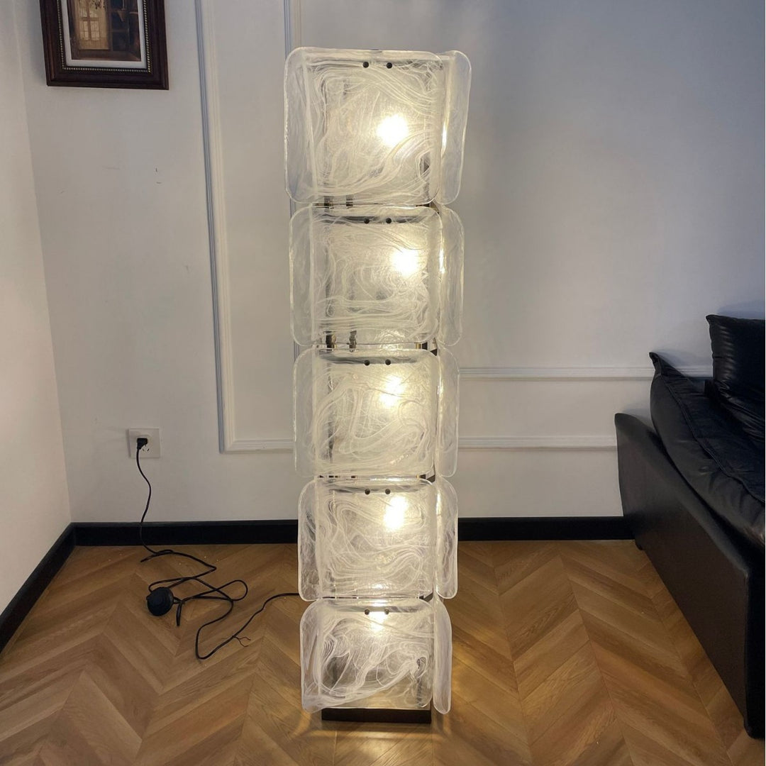 Artistic Multi-Layered Floor Lamp