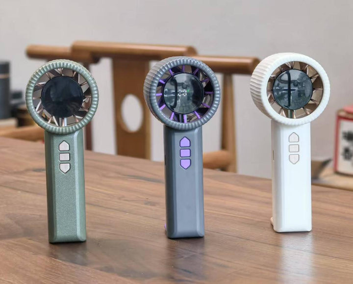 Unisex Portable Handheld Fan with Powerful Battery and Compact Design Stornfield