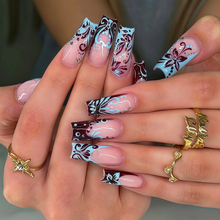 Artistic Long Nail Wraps Stornfield