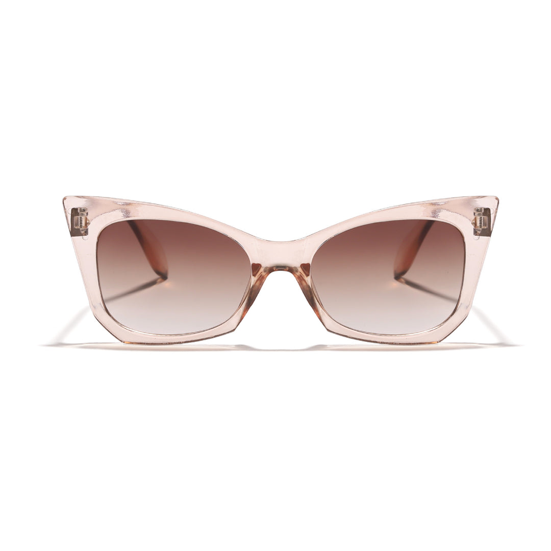 Women's sunglasses in trendy cat-eye design with striking leopard pattern Stornfield