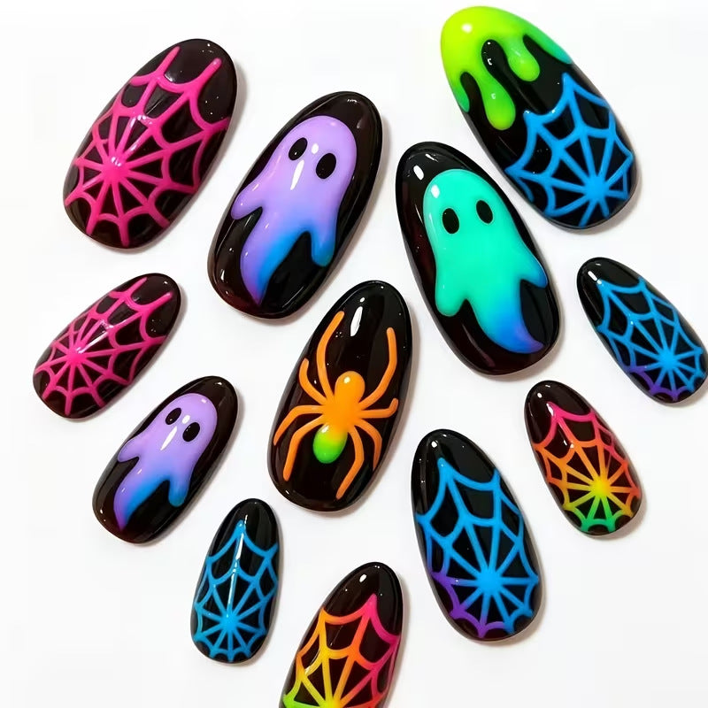 Halloween-Themed Nail Art Set Stornfield