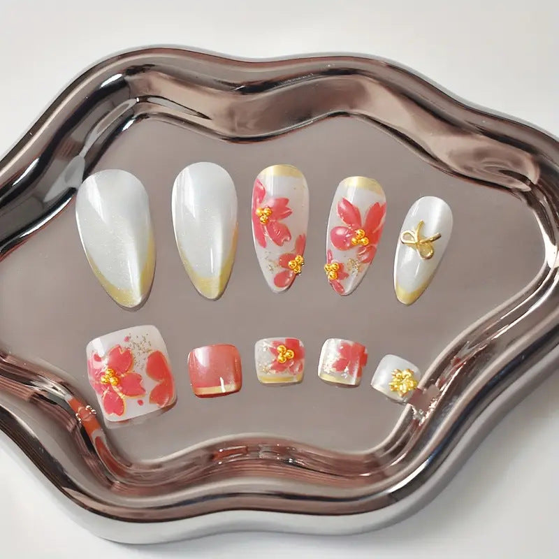 Floral Artistry Nail Set Stornfield
