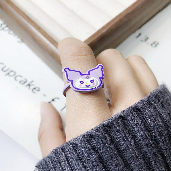 Playful ring with cheerful cartoon motif Stornfield