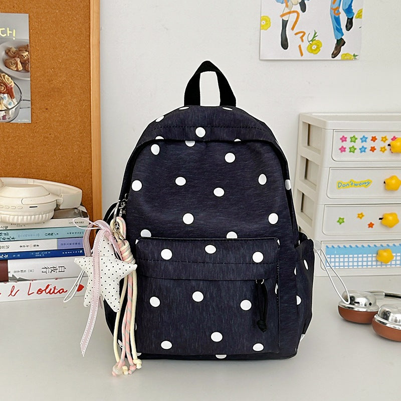 Polka Dot Patterned Backpack Stornfield 1791205640