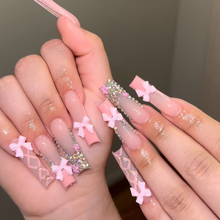 Decorative Press-On Nail Set Stornfield