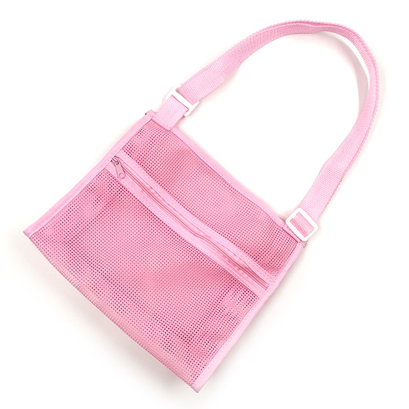 Versatile Beach Bag In Airy Mesh Design Stornfield