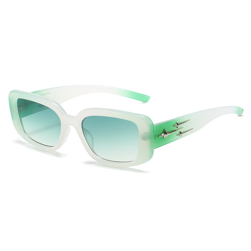 Modern Minimalist Square Frame Sunglasses Stornfield