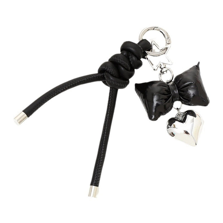 Fashionable Bow and Heart Keychain Stornfield