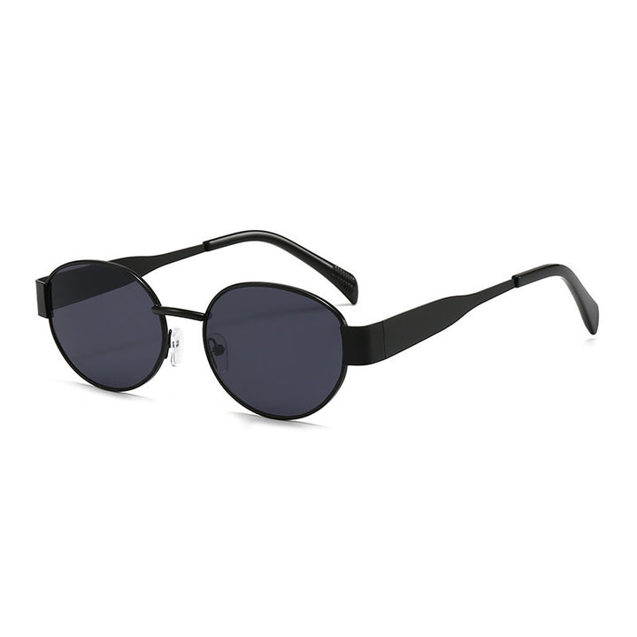 Ladies fashionable sunglasses with elegant metal frame Stornfield