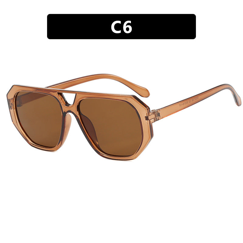 Women's sunglasses in fashionable hexagon design with UV protection Stornfield