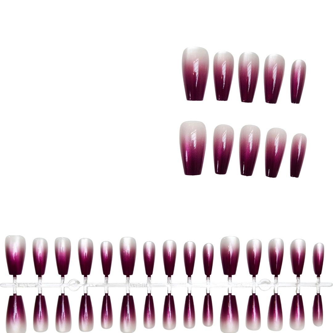 Ombre Gradient Press-On Nails Set