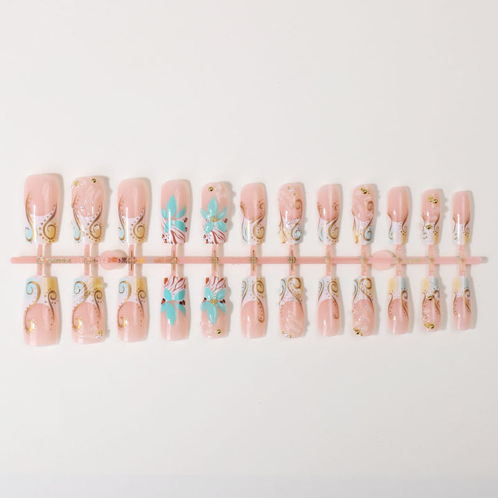 Decorative Press-On Nail Art Tips Stornfield
