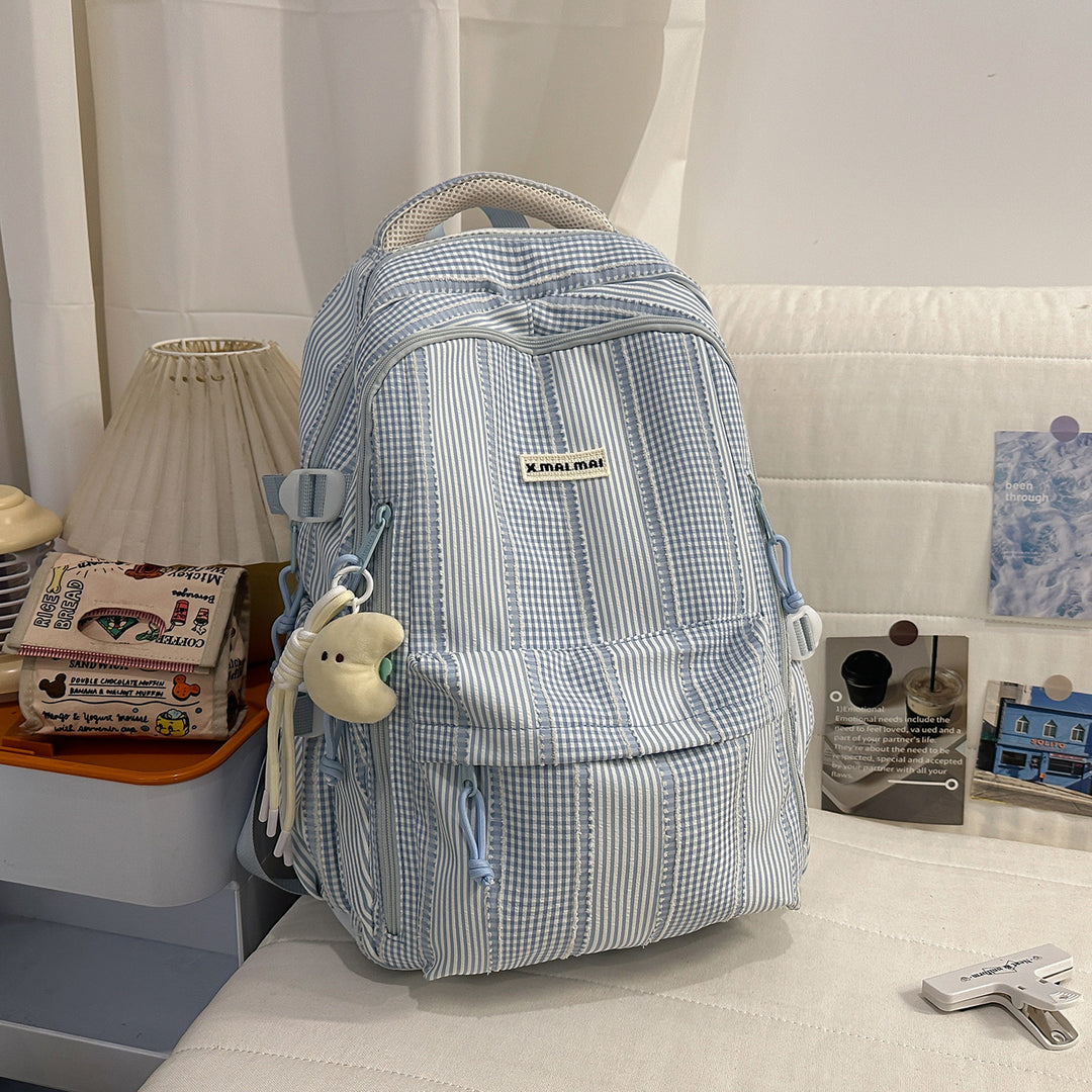 Modern Striped Backpack Stornfield