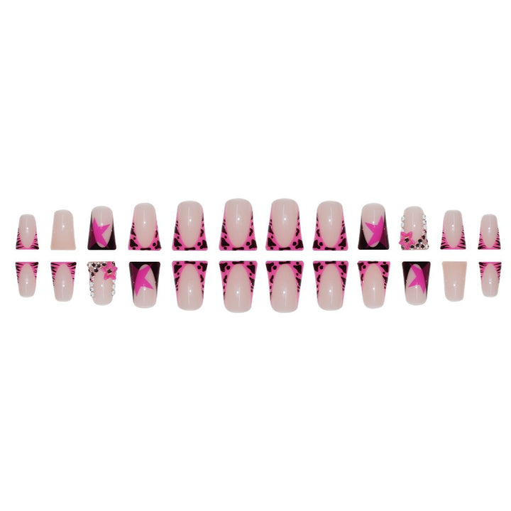 Thematic Star-Embellished Press-On Nail Extensions Stornfield