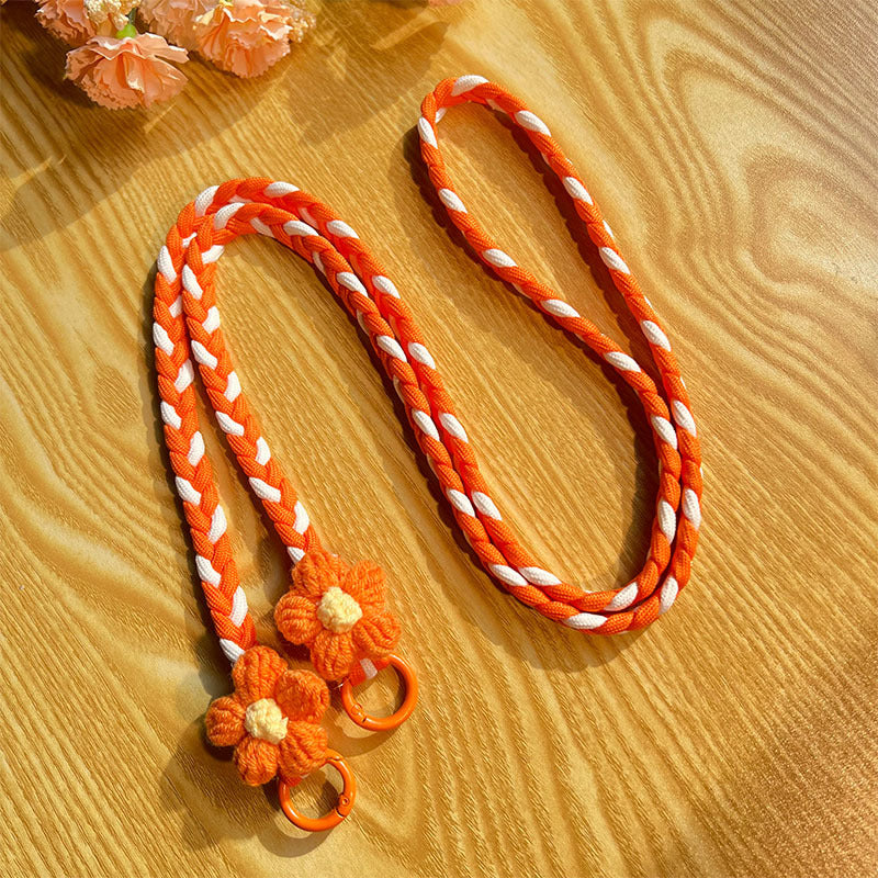 Woven Floral Pattern Utility Lanyard Stornfield