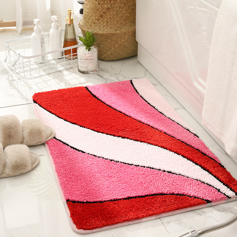 Soft Plush Artistic Bath Mat