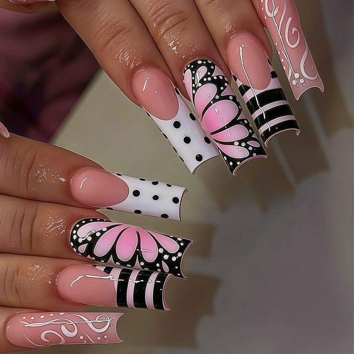 Artistic Butterfly Nail Design Stornfield
