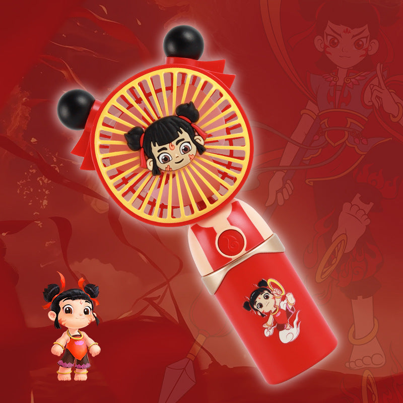 Ladies wearable mini fan with creative character design Stornfield