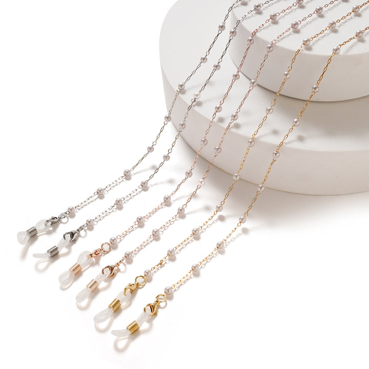 Elegant Pearl-Linked Eyewear Chain Stornfield 1786763834