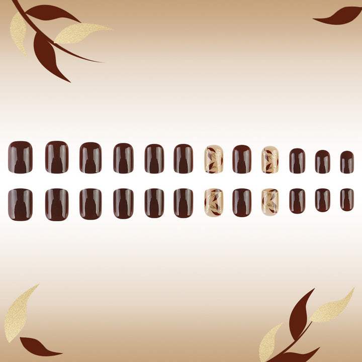 Elegant Gel Nail Art Press-On Set Stornfield