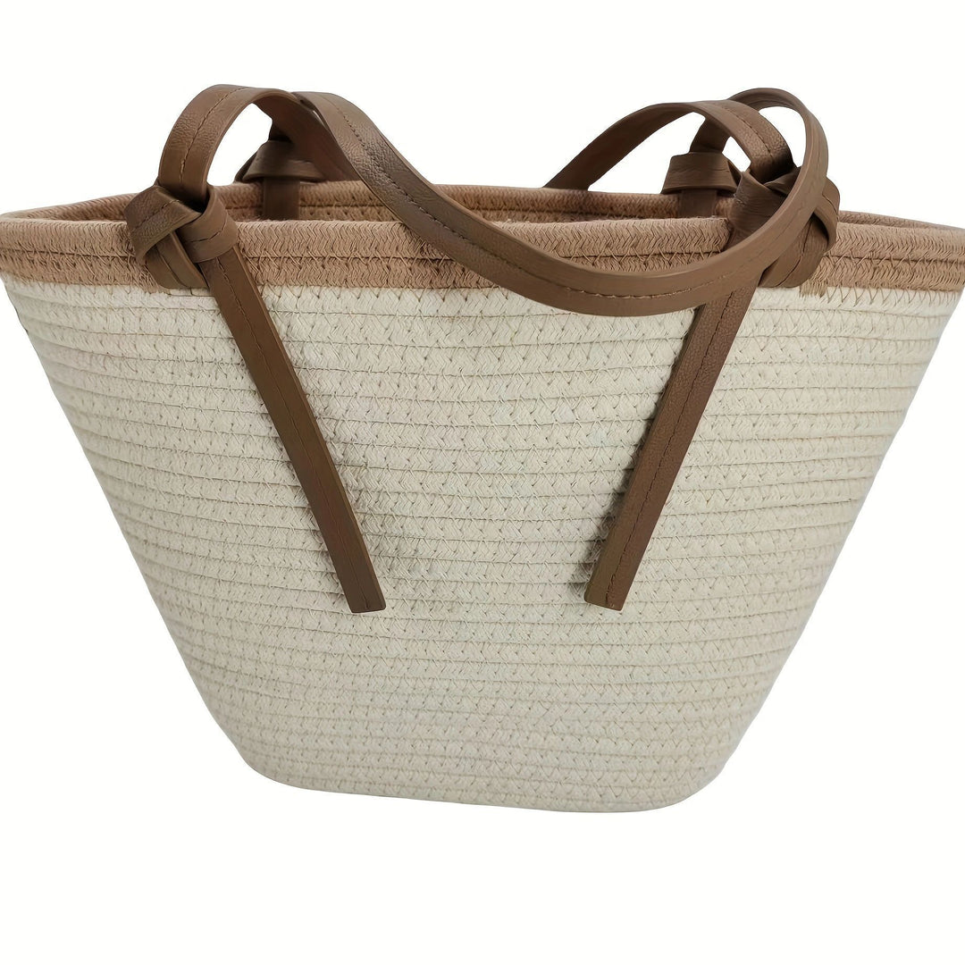 Spacious beach bag with reinforced bottom and easy-care material Stornfield