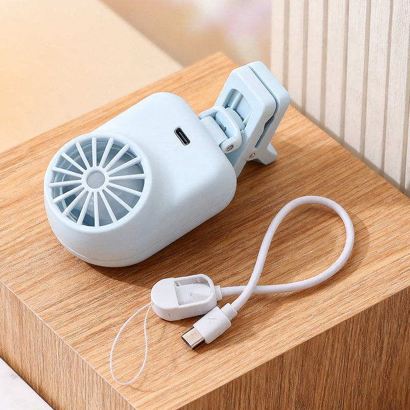 Women's Portable Clip Fan with USB Charging Option and Outstanding Flexibility Stornfield
