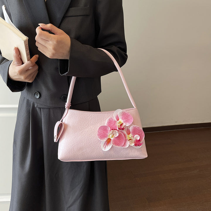 Floral Accent Handbag