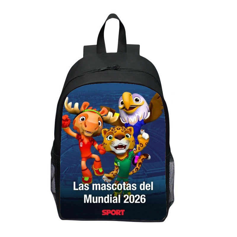 Sporty backpack with Wm trophy design Stornfield