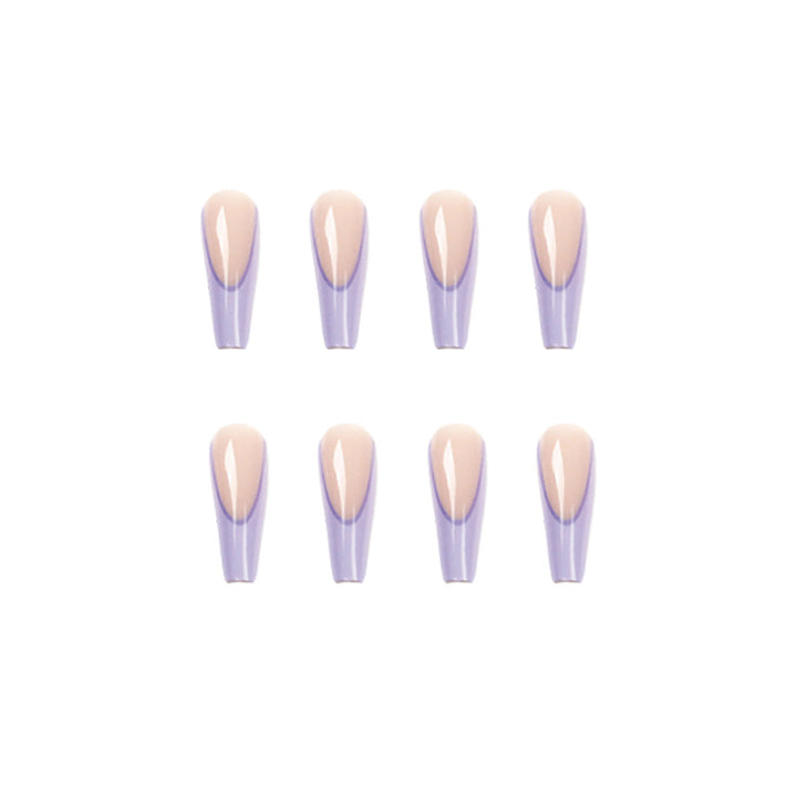 Artificial nail art with elegant ombre design Stornfield