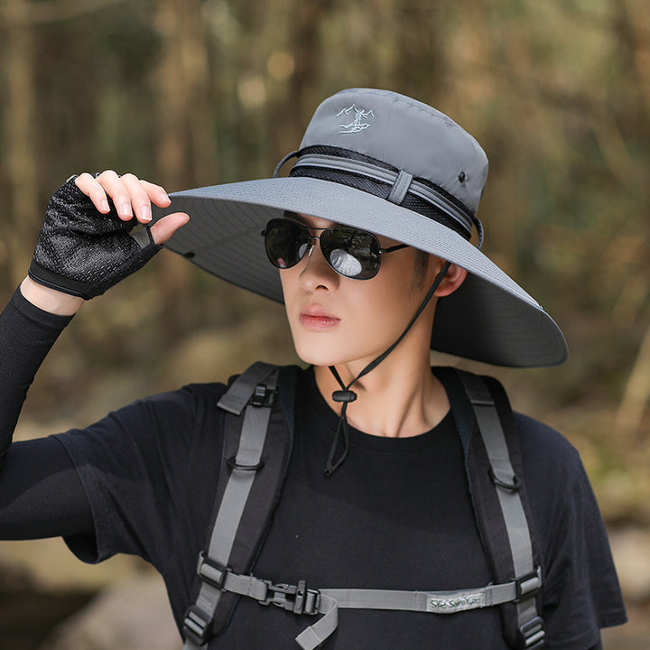 o Wide Brim Hiking Hat with UV Protection and Adjustable Chin Strap Stornfield