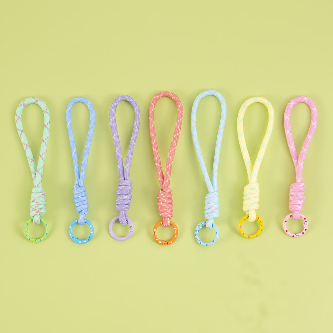 Durable Braided Paracord Keychain Loop Stornfield