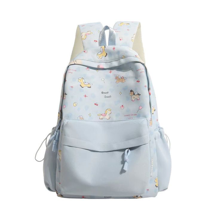 Playful Animal Illustration Backpack Stornfield