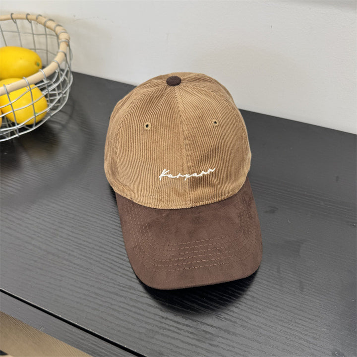 Men's Corduroy Brimmed Baseball Cap Stornfield