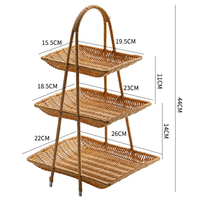 Handcrafted Woven Serving Basket Stornfield