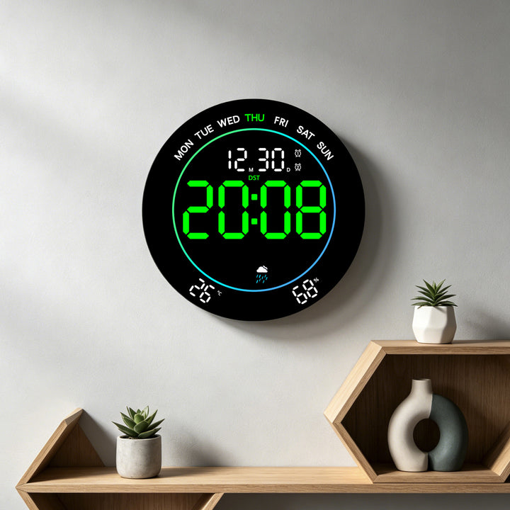 Digital Weather Alarm Clock Stornfield