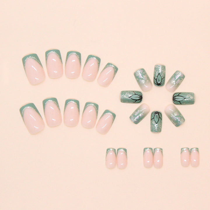 Decorative Floral Nail Art Extensions Stornfield