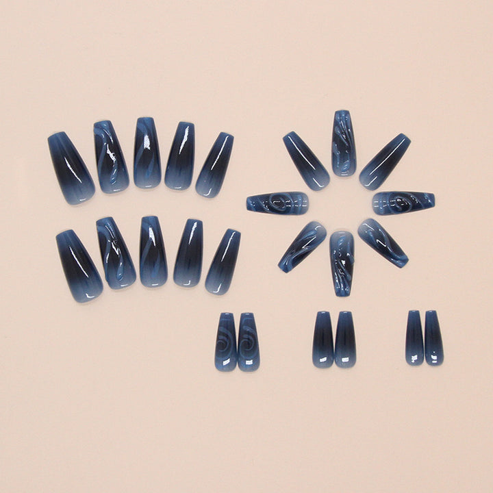 Artistic Swirl Press-On Nail Extensions Stornfield