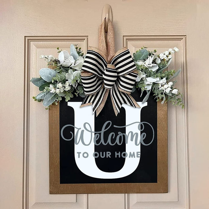 Customizable Welcome Door Sign