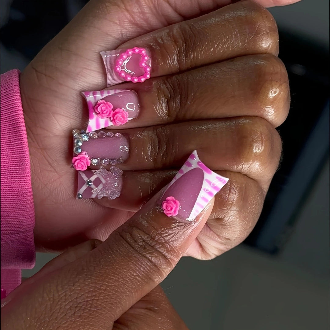 3D Floral Nail Art Set Stornfield