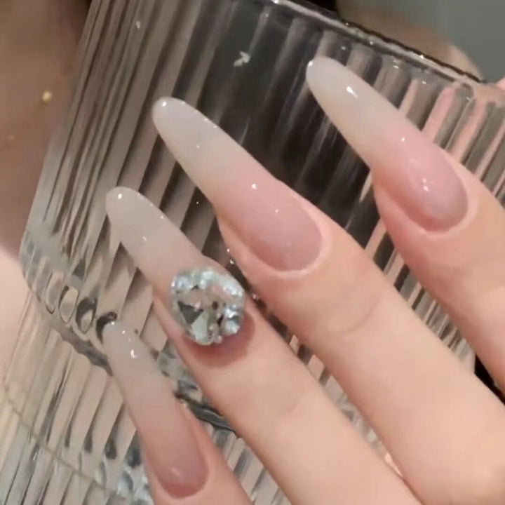 Ombre Stiletto Press-On Nail Extensions Stornfield